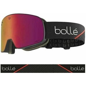 Bolle Goggles Nevada Matte Race Black Volt Ruby - NEW - Minnesota Seller!